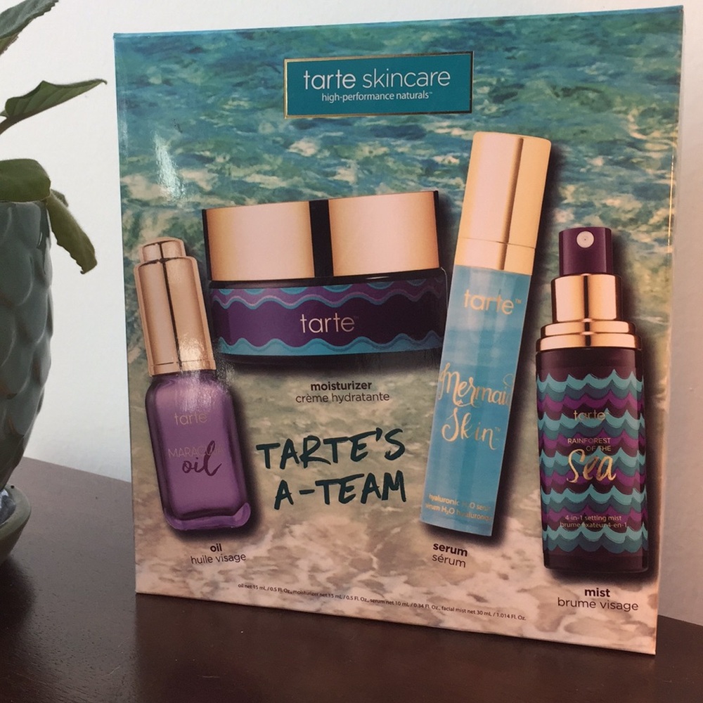 Tartes A team skin care set never been opened/used